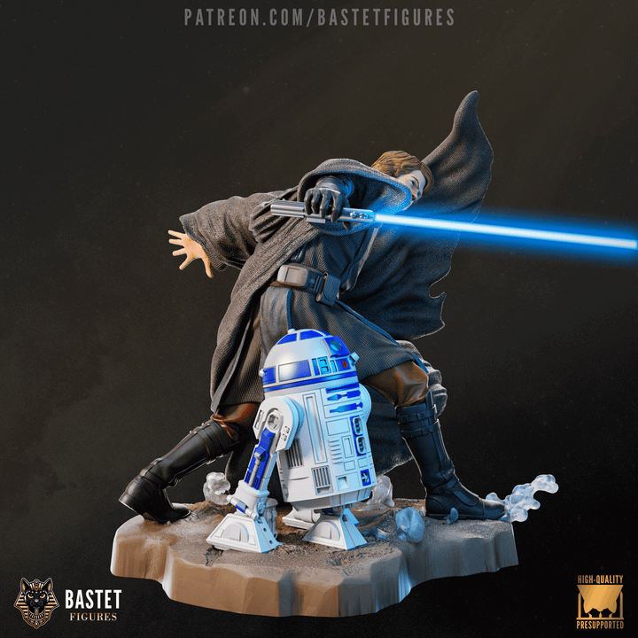 Anakin & R2 | Fan Sculpted Statue