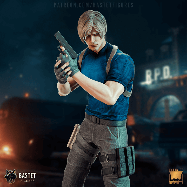 Leon | Fan Sculpted Statue