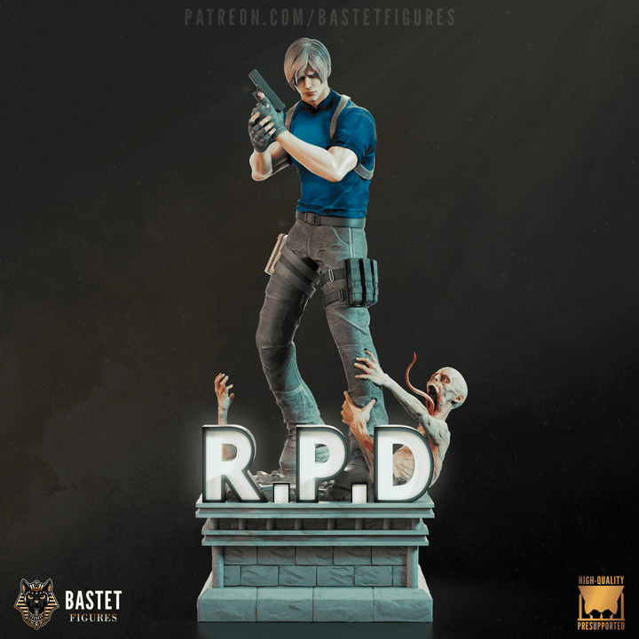 Leon | Fan Sculpted Statue