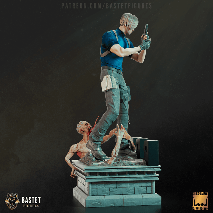 Leon | Fan Sculpted Statue