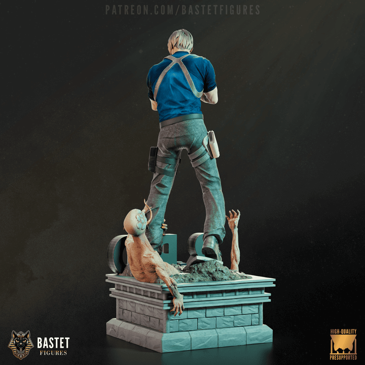 Leon | Fan Sculpted Statue