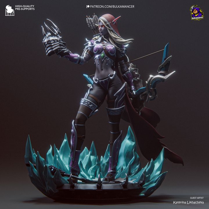 Sylvanas Windrunner | Fan Sculpted Statue