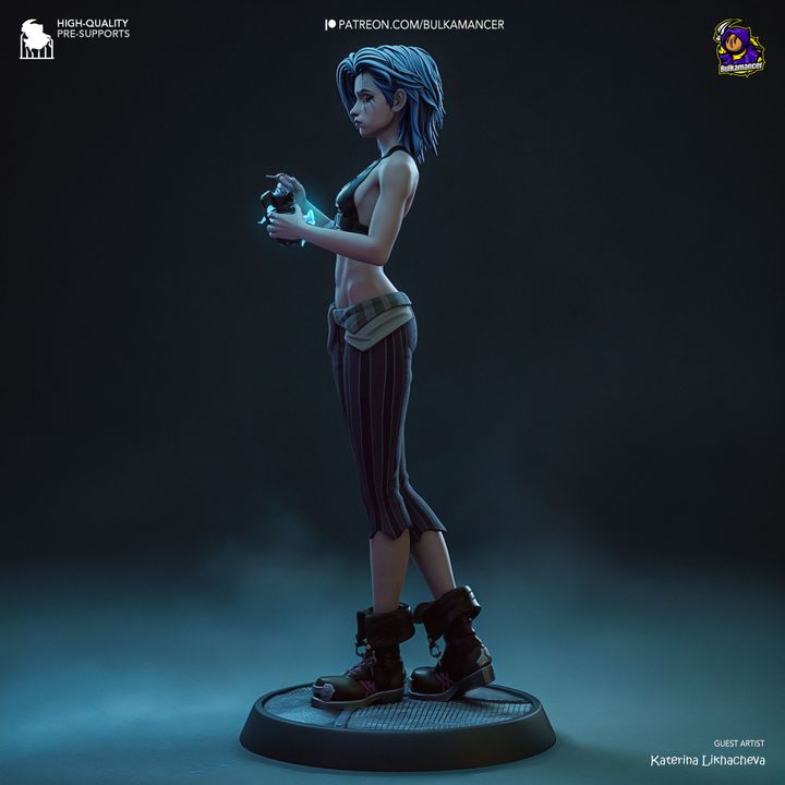 Jinx, Broken Symbol | Fan Sculpted Statue