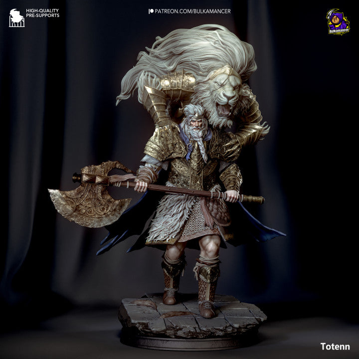 Godfrey | Fan Sculpted Statue