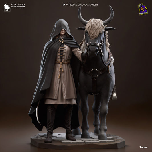 Melina and Torrent | Fan Sculpted Statue