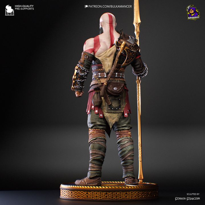 Kratos | Fan Sculpted Statue