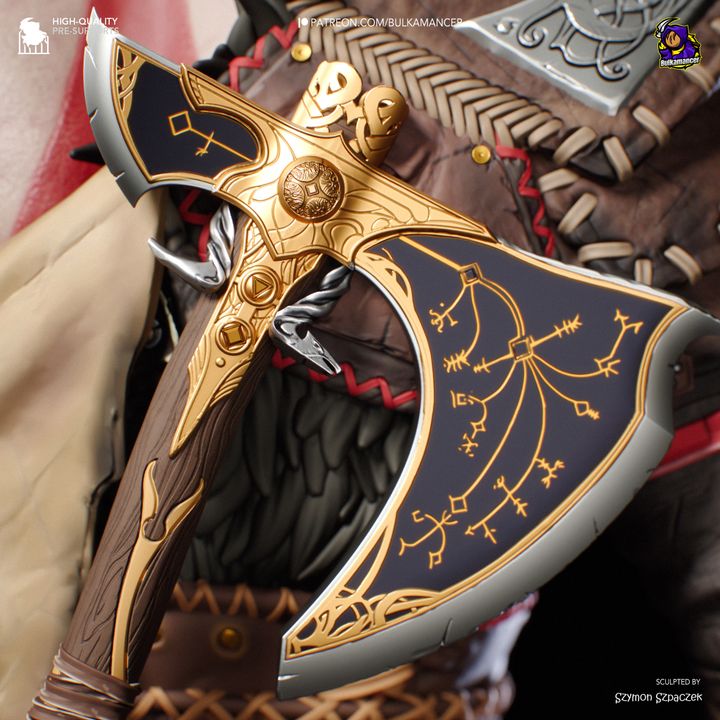 Kratos | Fan Sculpted Statue