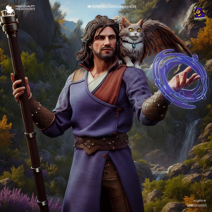 Gale | Fan Sculpted Statue