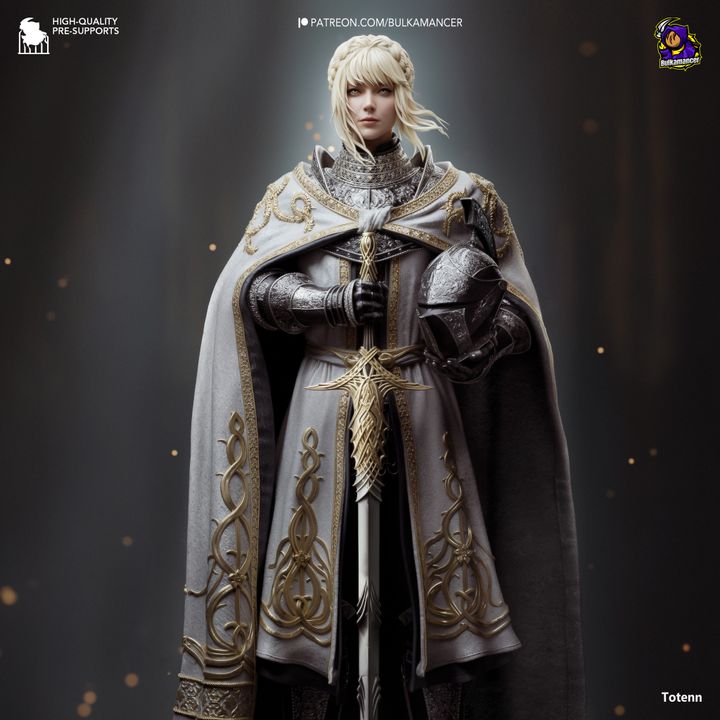Needle Knight Leda | Fan Sculpted Statue