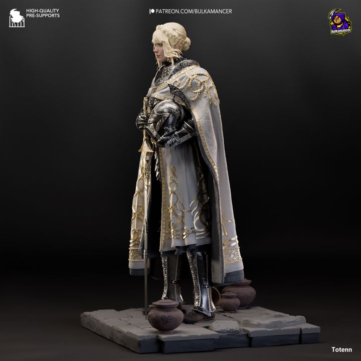 Needle Knight Leda | Fan Sculpted Statue