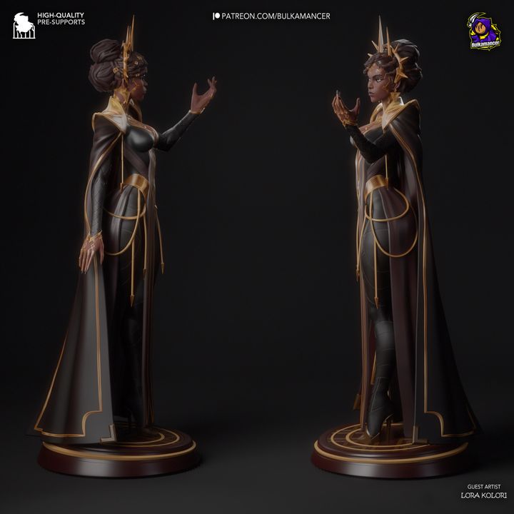 Mel | Fan Sculpted Statue