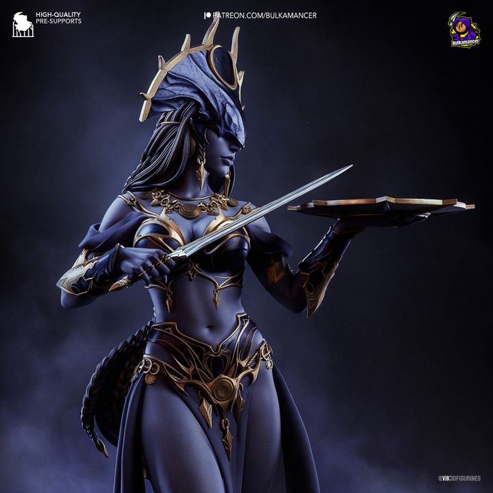Shar | Fan Sculpted Statue