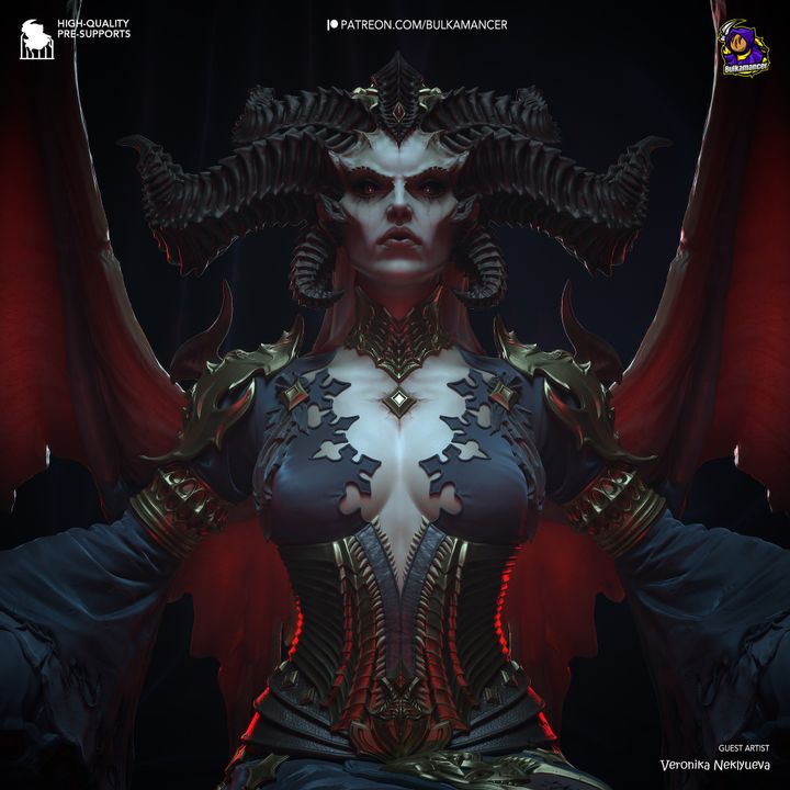 Lilith | Fan Sculpted Statue