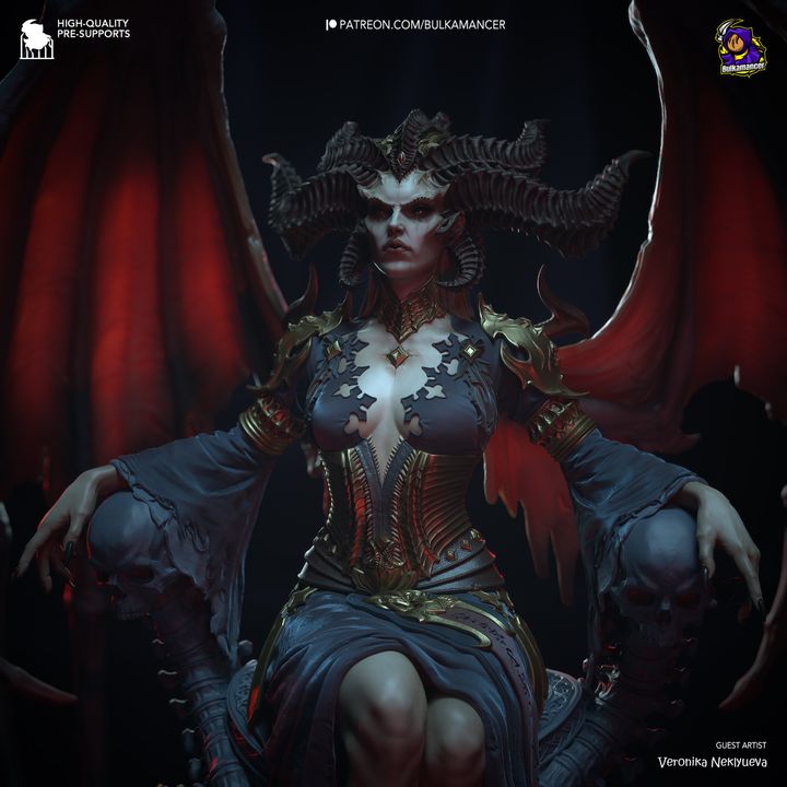 Lilith | Fan Sculpted Statue