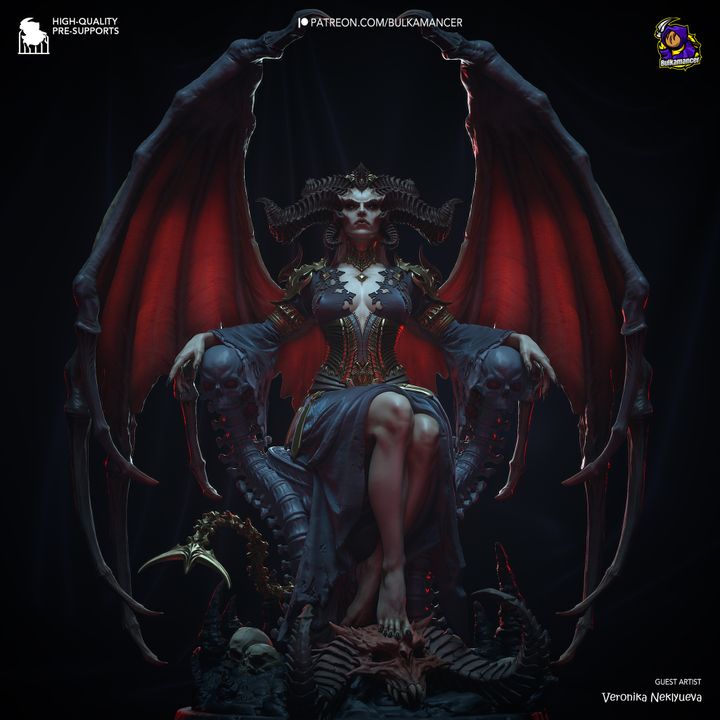 Lilith | Fan Sculpted Statue