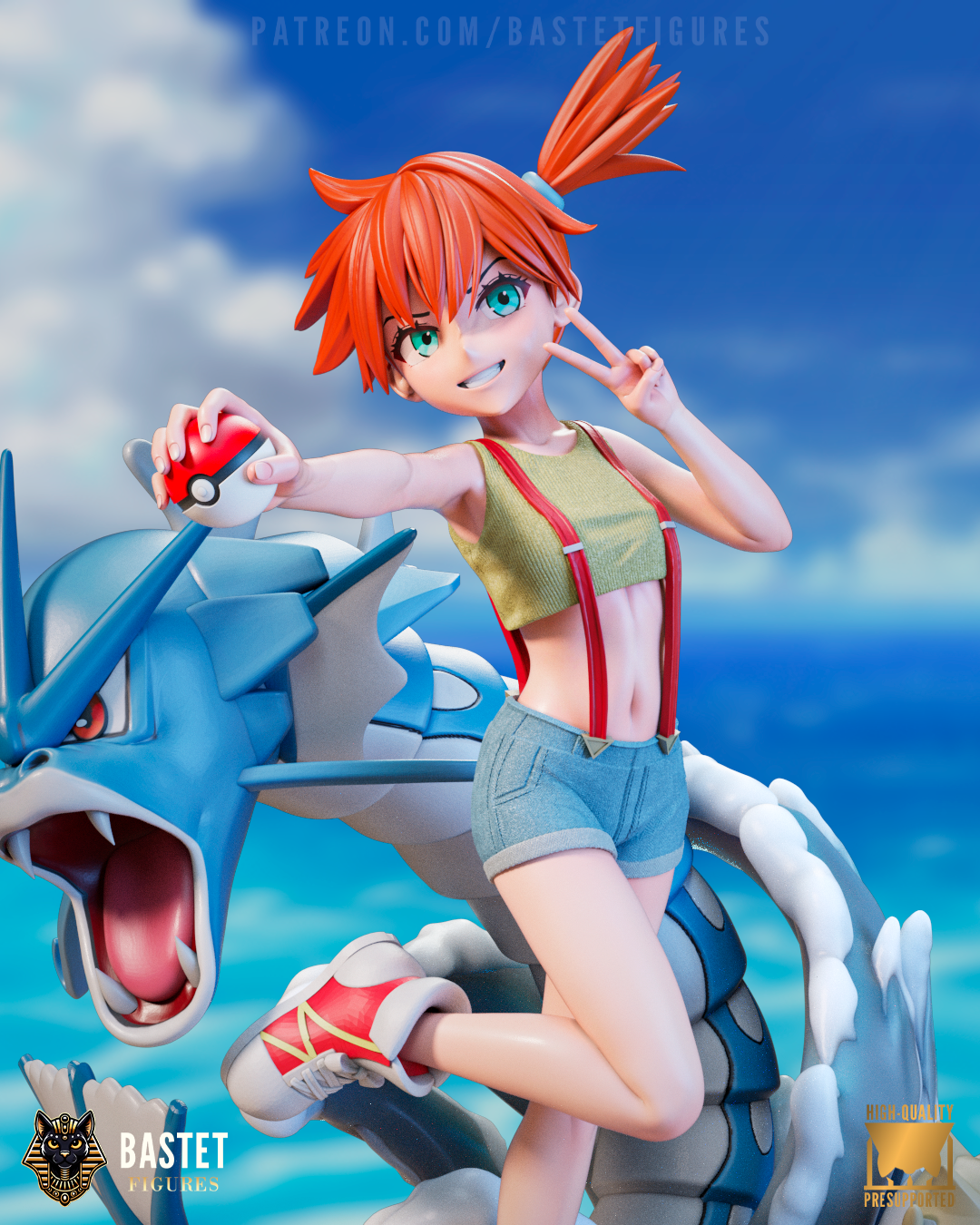 Misty | Fan Sculpted Statue