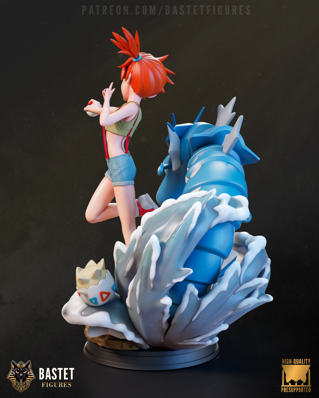 Misty | Fan Sculpted Statue