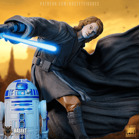 Anakin & R2 | Fan Sculpted Statue