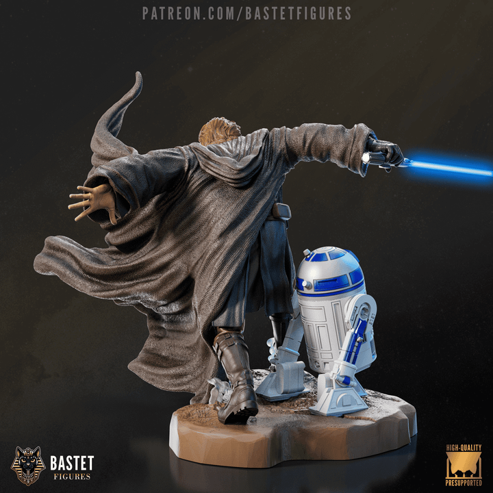 Anakin & R2 | Fan Sculpted Statue