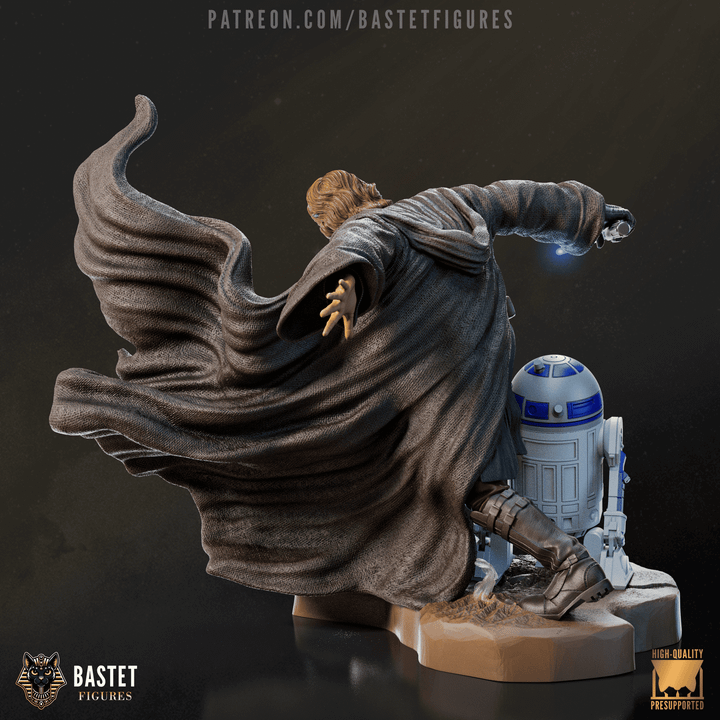 Anakin & R2 | Fan Sculpted Statue