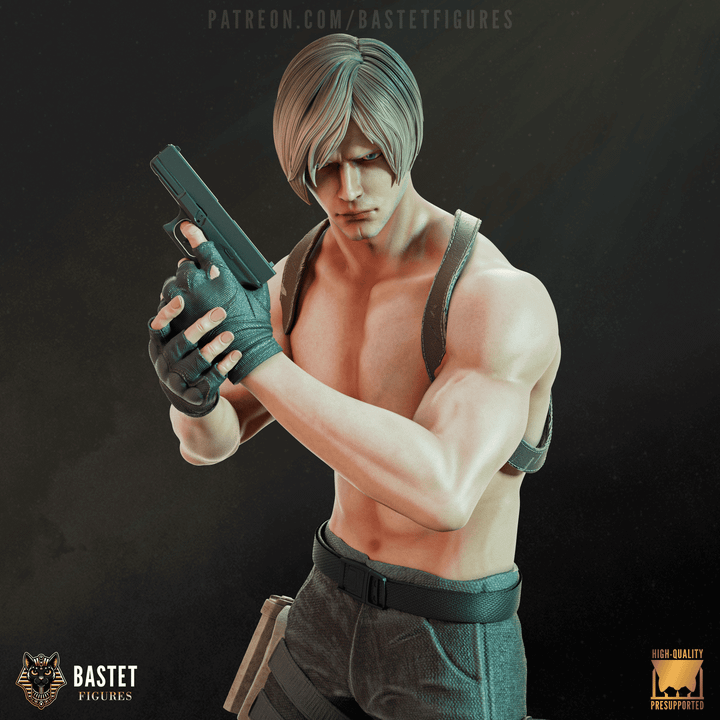 Leon | Fan Sculpted Statue