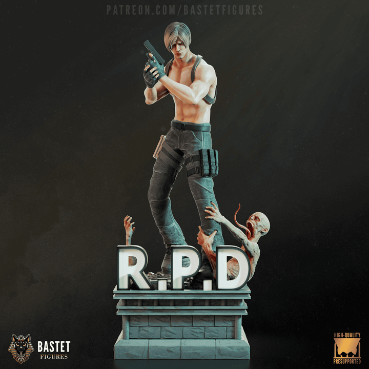 Leon | Fan Sculpted Statue