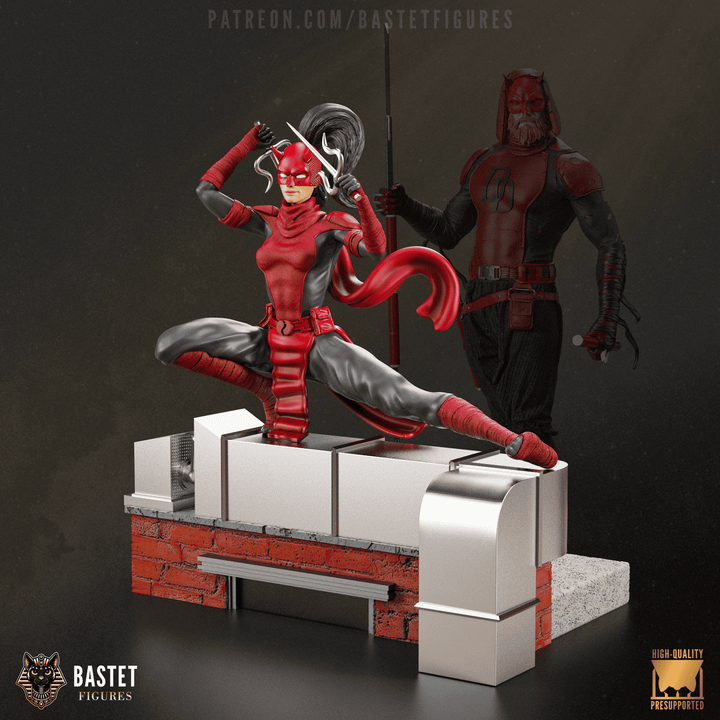 Elektra | Fan Sculpted Statue