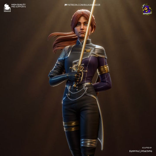 Maelle | Fan Sculpted Statue