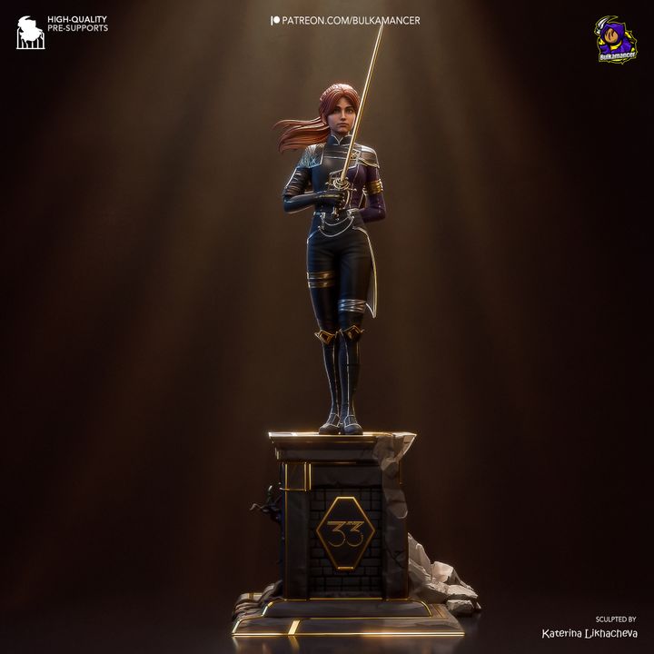 Maelle | Fan Sculpted Statue