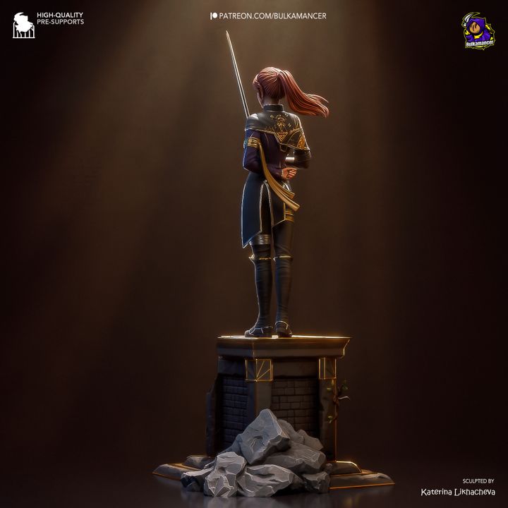Maelle | Fan Sculpted Statue