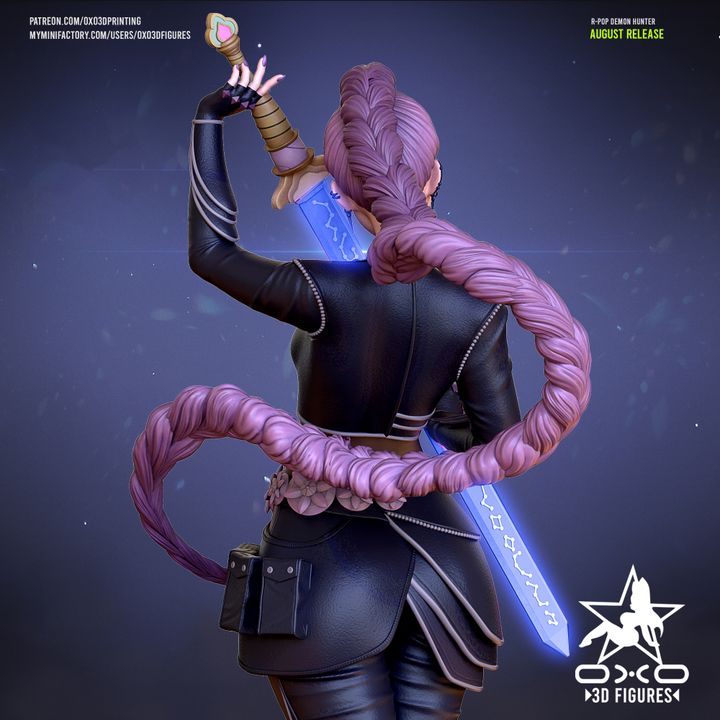 Rumi - K-Pop Demon Hunters | Fan Sculpted Statue