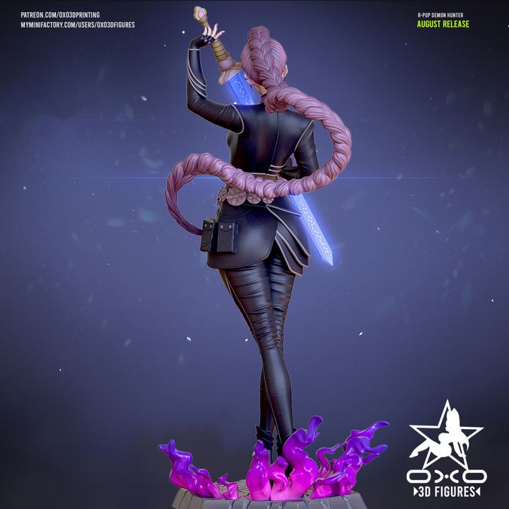 Rumi - K-Pop Demon Hunters | Fan Sculpted Statue