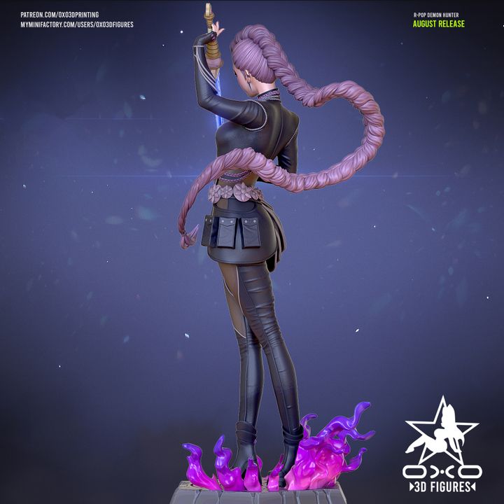 Rumi - K-Pop Demon Hunters | Fan Sculpted Statue