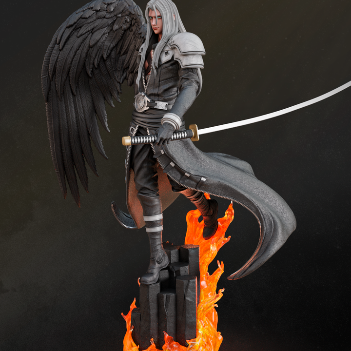 Sephiroth | Fan Sculpted Statue