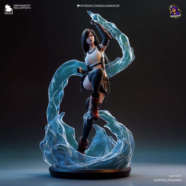 Tifa | Fan Sculpted Statue