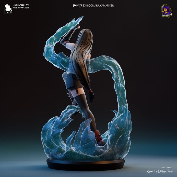 Tifa | Fan Sculpted Statue