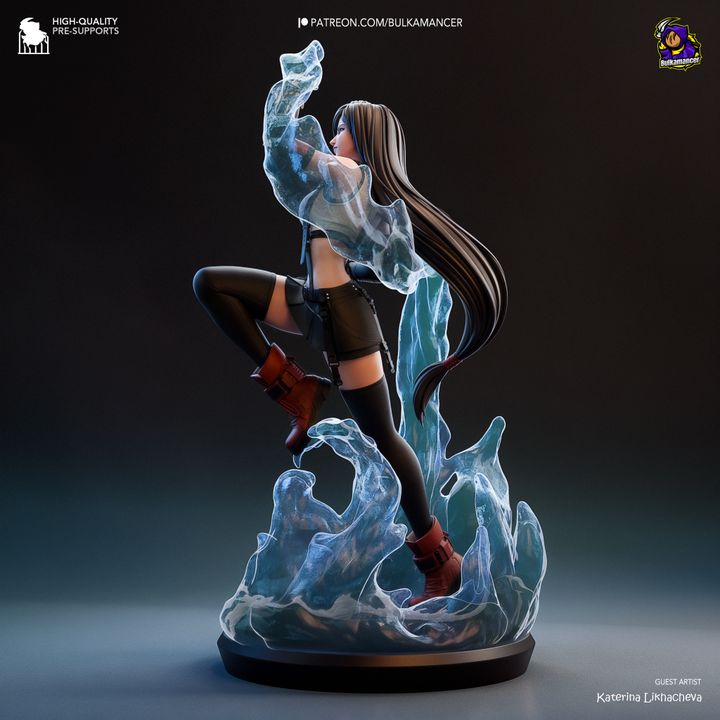 Tifa | Fan Sculpted Statue
