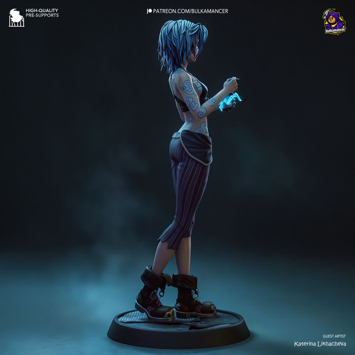 Jinx, Broken Symbol | Fan Sculpted Statue