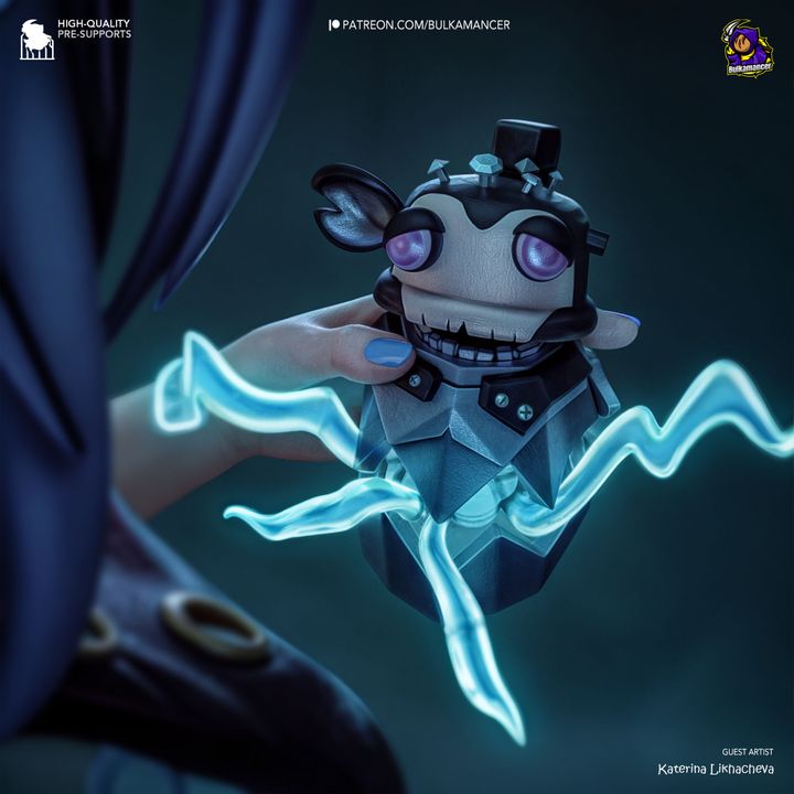 Jinx, Broken Symbol | Fan Sculpted Statue