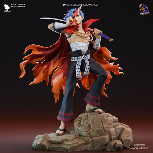 Kamina | Fan Sculpted Statue