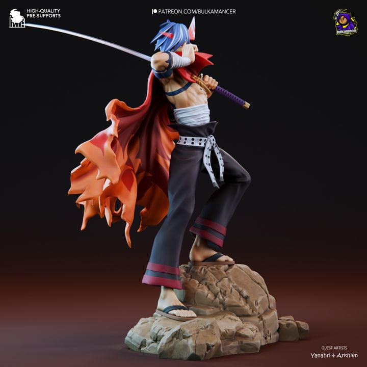 Kamina | Fan Sculpted Statue