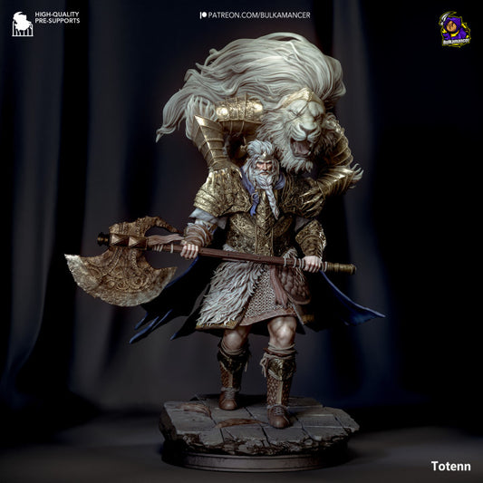 Godfrey | Fan Sculpted Statue