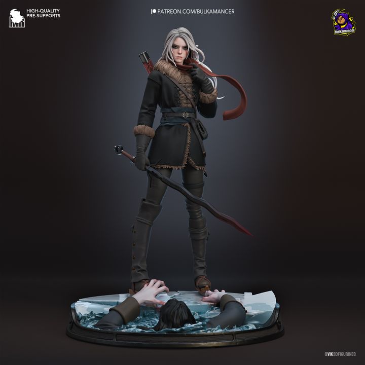 Ciri | Fan Sculpted Statue
