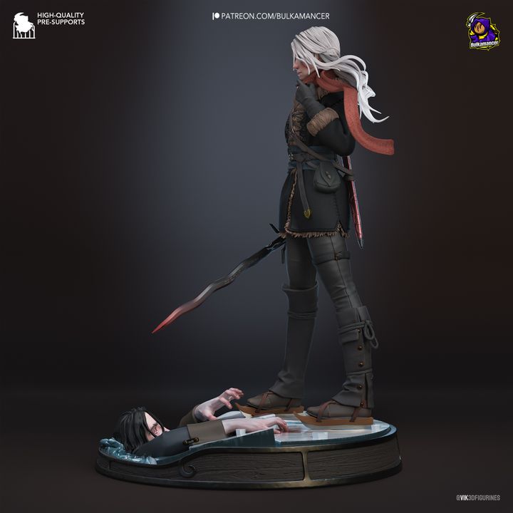 Ciri | Fan Sculpted Statue