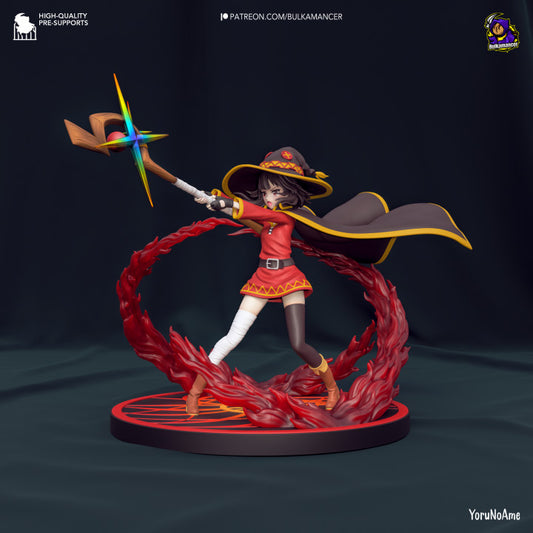 Megumin | Fan Sculpted Statue