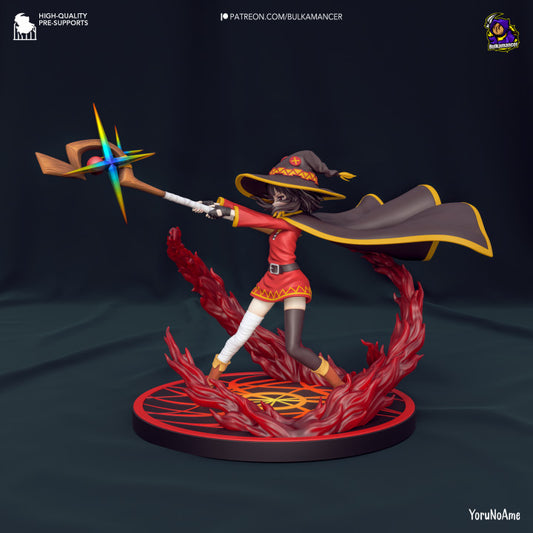 Megumin | Fan Sculpted Statue
