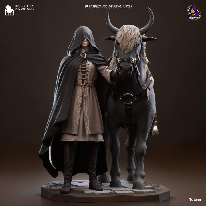 Melina and Torrent | Fan Sculpted Statue