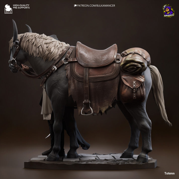 Melina and Torrent | Fan Sculpted Statue