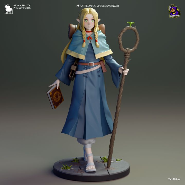 Marcille | Fan Sculpted Statue
