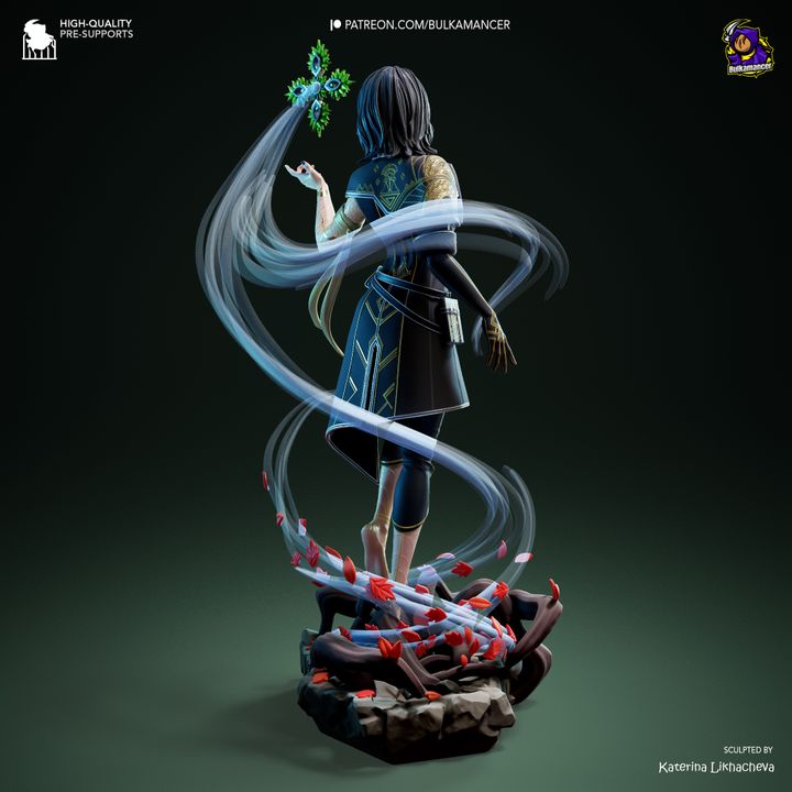 Lune | Fan Sculpted Statue